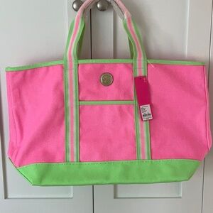 Lilly Pulitzer Mercato Tote Pink Shandy